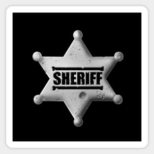 Sheriff's badge_v2 Sticker